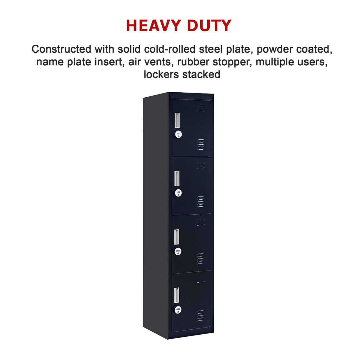 4 Door Locker - Office/Gym
