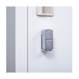 6-Door Locker for Office Gym Shed School Home Storage - Top-Down View