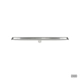 900mm Tile Insert Bathroom Shower Stainless Steel Grate Drain w/Centre outlet Floor Waste