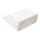 Wedge Elevation Pillow Cool Gel Memory Foam Leg Raiser Support Cushion - 45-Degree Angle