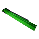 Indoor Practice Putting Green 2.5m Mat Inclined Ball Return Fake Grass 2 Holes