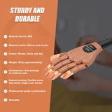 Practice Hand Model for Nail Art Training and Display Manicure with false nails