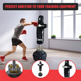 180cm Free Standing Boxing Punching Bag Stand MMA UFC Kick Fitness - Close-Up Angle