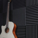 40pcs Studio Acoustic Foam Sound Absorbtion Proofing Panels Tiles Wedge 30X30CM