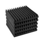 40pcs Studio Acoustic Foam Sound Absorbtion Proofing Panels Tiles Wedge 30X30CM