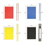 Rebreakable Martial Arts Training Boards Set for Taekwondo MMA Karate - Low Angle
