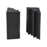 20pcs Studio Acoustic Foam Corner Bass Trap Sound Absorption Treatment Proofing