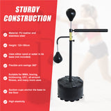 Free Standing Punching Bag Speedball Boxing Reflex Training Dummy - Front View