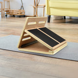 Slant Board Calf Stretcher Incline Stretch as Used in Egoscue Method - Front View