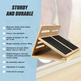 Slant Board Calf Stretcher Incline Stretch as Used in Egoscue Method