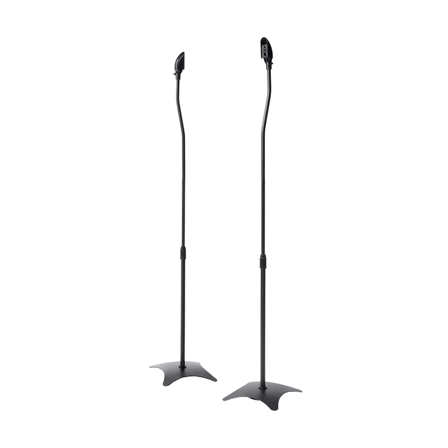 2pcs Speaker Stands Stand Rear Surround Sound Satellite Speakers Adjustable