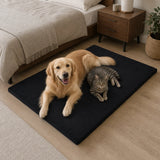 110CM XL Pet Bed Mattress Dog Cat Memory Foam Pad Mat Cushion - 45-Degree Angle