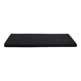 110CM XL Pet Bed Mattress Dog Cat Memory Foam Pad Mat Cushion - Rear View