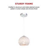 Bar Lamp Kitchen Pendant Light Room Chandelier Lighting Aluminium Ceiling Lights - Close-Up Angle