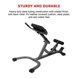 Hyper Extension Adjustable Roman Chair - Close-Up Angle