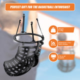 Basketball Return Net - Ball Returner Basketball Rebounder - Low Angle