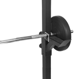 Bench Press Gym Rack and Chin Up Bar - Top-Down View