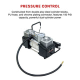 12V Car Air Compressor 4x4 Tyre Deflator 4wd Inflator Portable 85L/min - Extra Image
