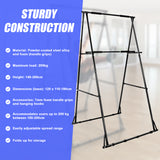 Pull-up Bar Free Standing Pull up Stand Sturdy Frame Indoor Pull Ups Machine - Front View