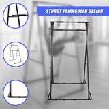 Pull-up Bar Free Standing Pull up Stand Sturdy Frame Indoor Pull Ups Machine - Side View