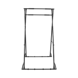 Pull-up Bar Free Standing Pull up Stand Sturdy Frame Indoor Pull Ups Machine - Top-Down View