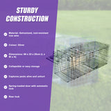 Trap Humane Possum Cage Live Animal Safe Catch Rabbit Cat Hare Fox Bird - Extra Image