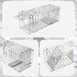 Trap Humane Possum Cage Live Animal Safe Catch Rabbit Cat Hare Fox Bird - Extra Image