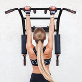 Heavy Duty Wall Mounted Power Station Pull Up Dip Knee Raise Bar