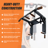 Heavy Duty Wall Mounted Power Station Pull Up Dip Knee Raise Bar - Extra Image