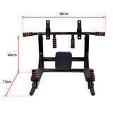 Heavy Duty Wall Mounted Power Station Pull Up Dip Knee Raise Bar - Extra Image