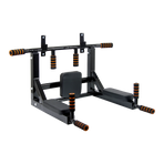 Heavy Duty Wall Mounted Power Station Pull Up Dip Knee Raise Bar