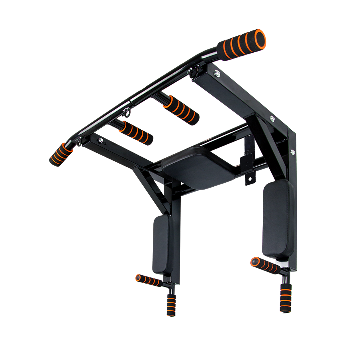 Heavy Duty Wall Mounted Power Station Pull Up Dip Knee Raise Bar