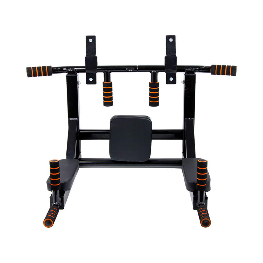 Heavy Duty Wall Mounted Power Station Pull Up Dip Knee Raise Bar