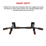 Heavy Duty Pull Up Bar Home Gym Chin Up Bar Wall Ceiling Mount - Extra Image