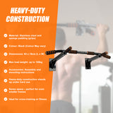 Heavy Duty Pull Up Bar Home Gym Chin Up Bar Wall Ceiling Mount - Side View