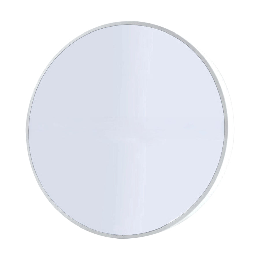 90cm Round Wall Mirror Bathroom Makeup Mirror by Della Francesca