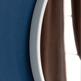 90cm Round Wall Mirror Bathroom Makeup Mirror by Della Francesca - Top-Down View