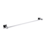 Classic Chrome Towel Bar Rail Bathroom - Side View
