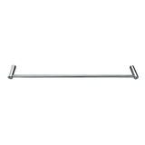 Single Towel Rail - 615mm - Top-Down View