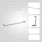 Single Towel Rail - 615mm