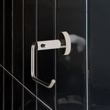 Classic Chrome Toilet Paper Holder Bathroom - 45-Degree Angle