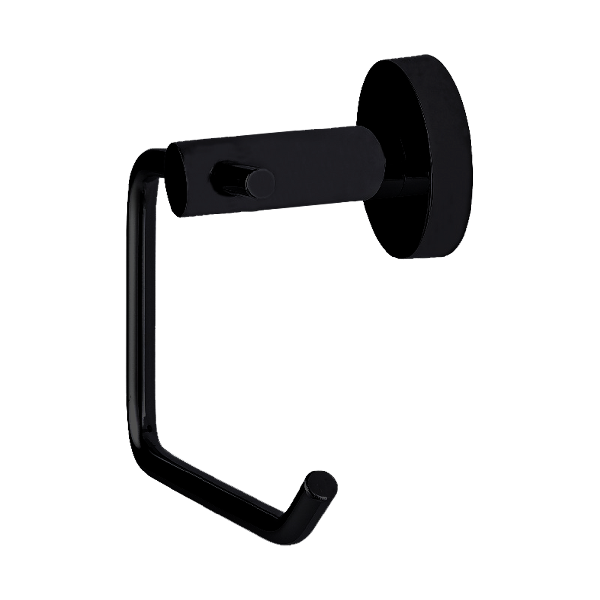 Classic Toilet Paper Holder Matte Black Finish