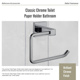 Chrome Toilet Paper Holder