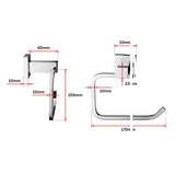 Chrome Toilet Paper Holder - Extra Image