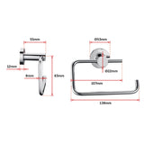 Chrome Toilet Paper Holder - Extra Image