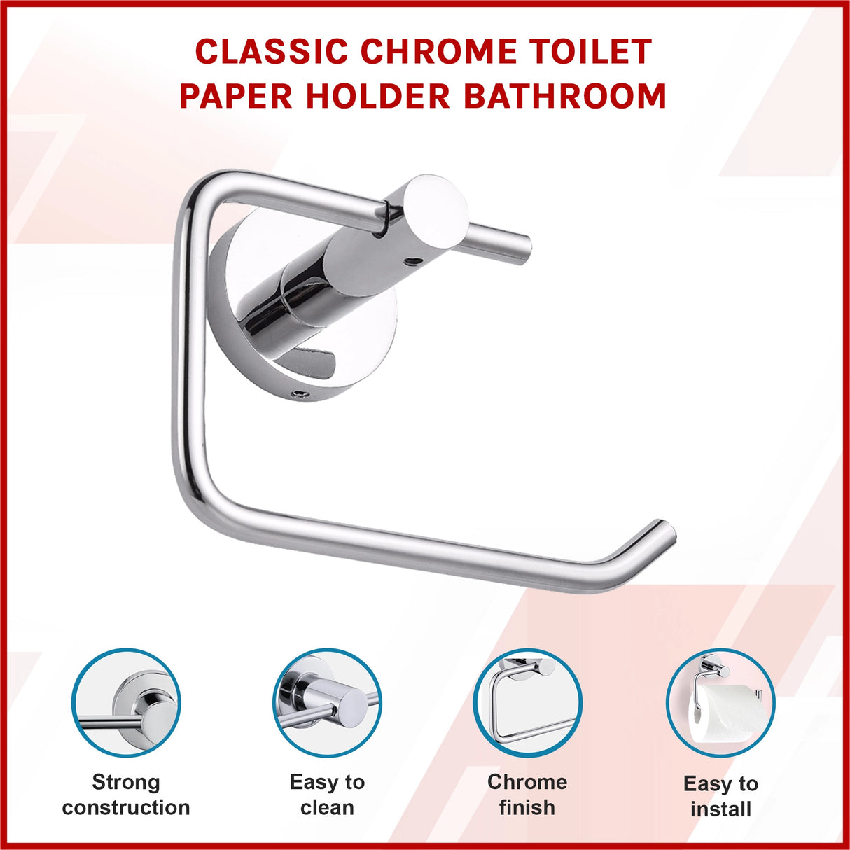 Chrome Toilet Paper Holder