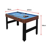 4FT 3-in-1 Games Foosball Soccer Hockey Pool Table - Extra Image