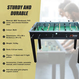 Foosball Soccer Table 4FT Tables Football Game Home Party Gift - Top-Down View
