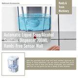 Automatic Liquid Soap/Alcohol Sanitizer Dispenser 700ML Hands-Free Sensor Wall