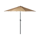 9FT Patio Umbrella Outdoor Garden Table Umbrella with 8 Sturdy Ribs